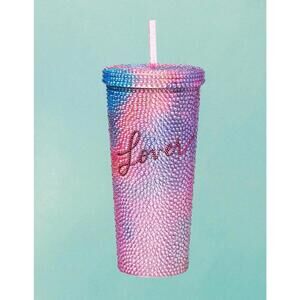 Taylor Swift Lover Sparkly Tumbler